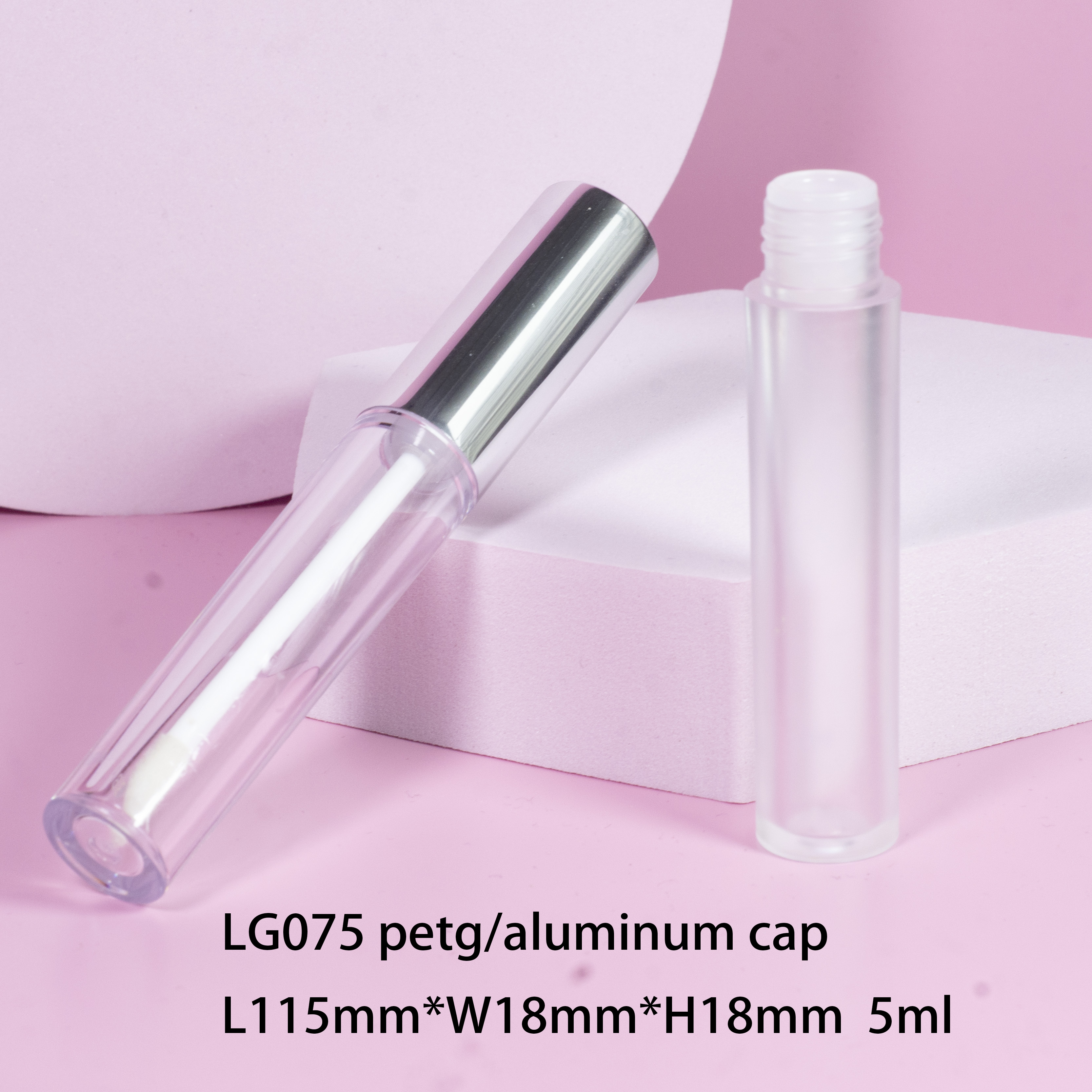 Lip gloss tube packaging LG075